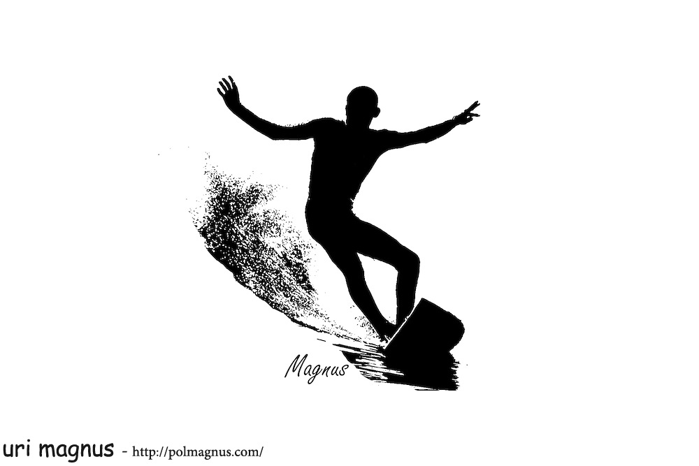 Copyright: Uri Magnus; Image Size: 4252X2835 / 532.8Kb: Contained In Galleries: Surfing Graphic Design. - Surfing, Transparent background PNG HD thumbnail