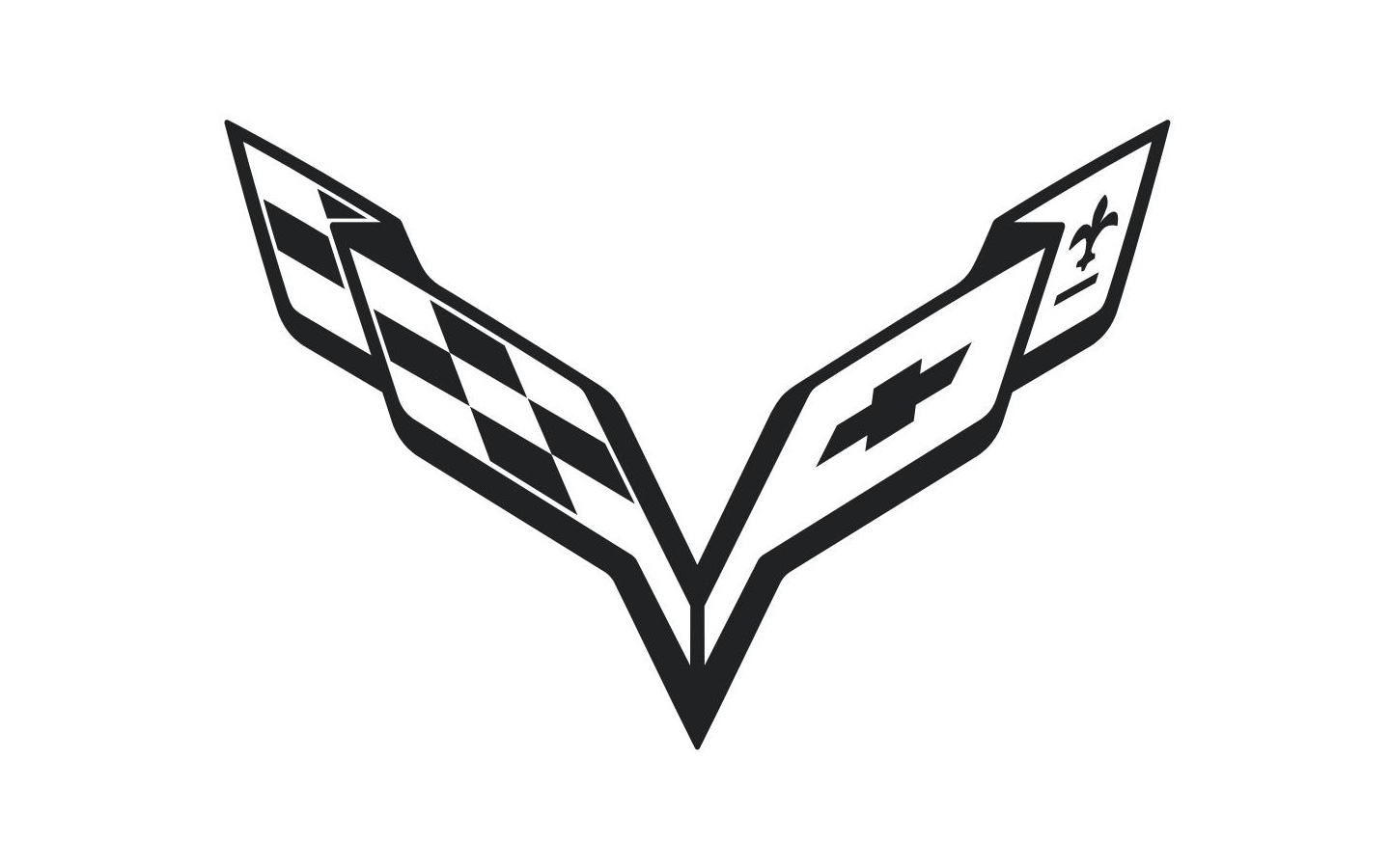 Chevrolet Corvette Logo, Hd Png, Meaning, Information - Corvette, Transparent background PNG HD thumbnail