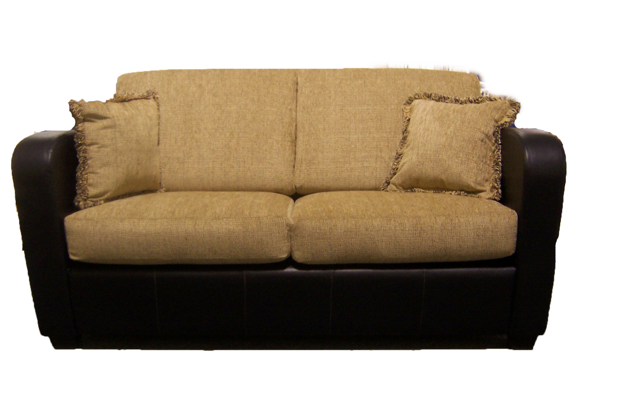 Couch, Sofa, Loveseat, Black,