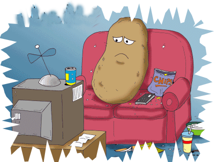 Donu0027T Be A Couch Potato   Personal Training At Transformation In Raleigh - Couch Potato, Transparent background PNG HD thumbnail