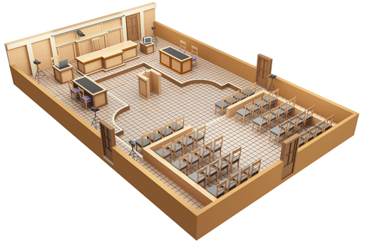 Into Court   Courtroom Skills Training - Courtroom, Transparent background PNG HD thumbnail
