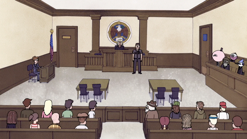 S7E09.114 The Courtroom.png - Courtroom, Transparent background PNG HD thumbnail