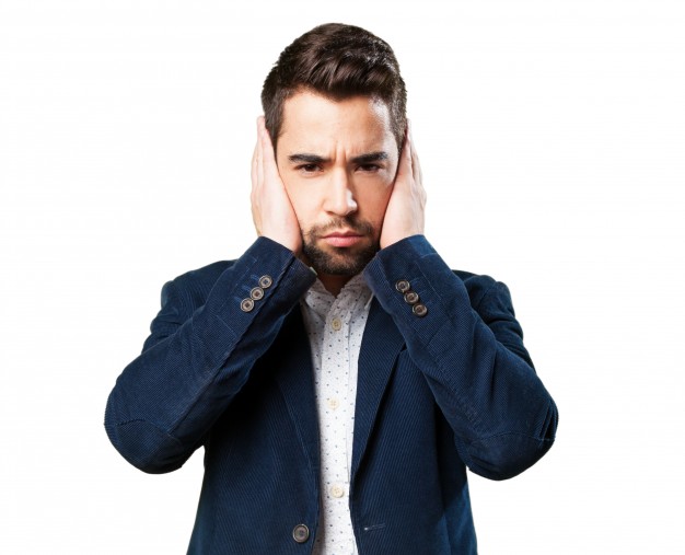 Man Covering His Ears Free Photo - Covering Ears, Transparent background PNG HD thumbnail