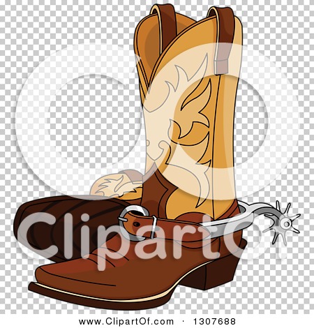 Cowboy Boot clip art - vector