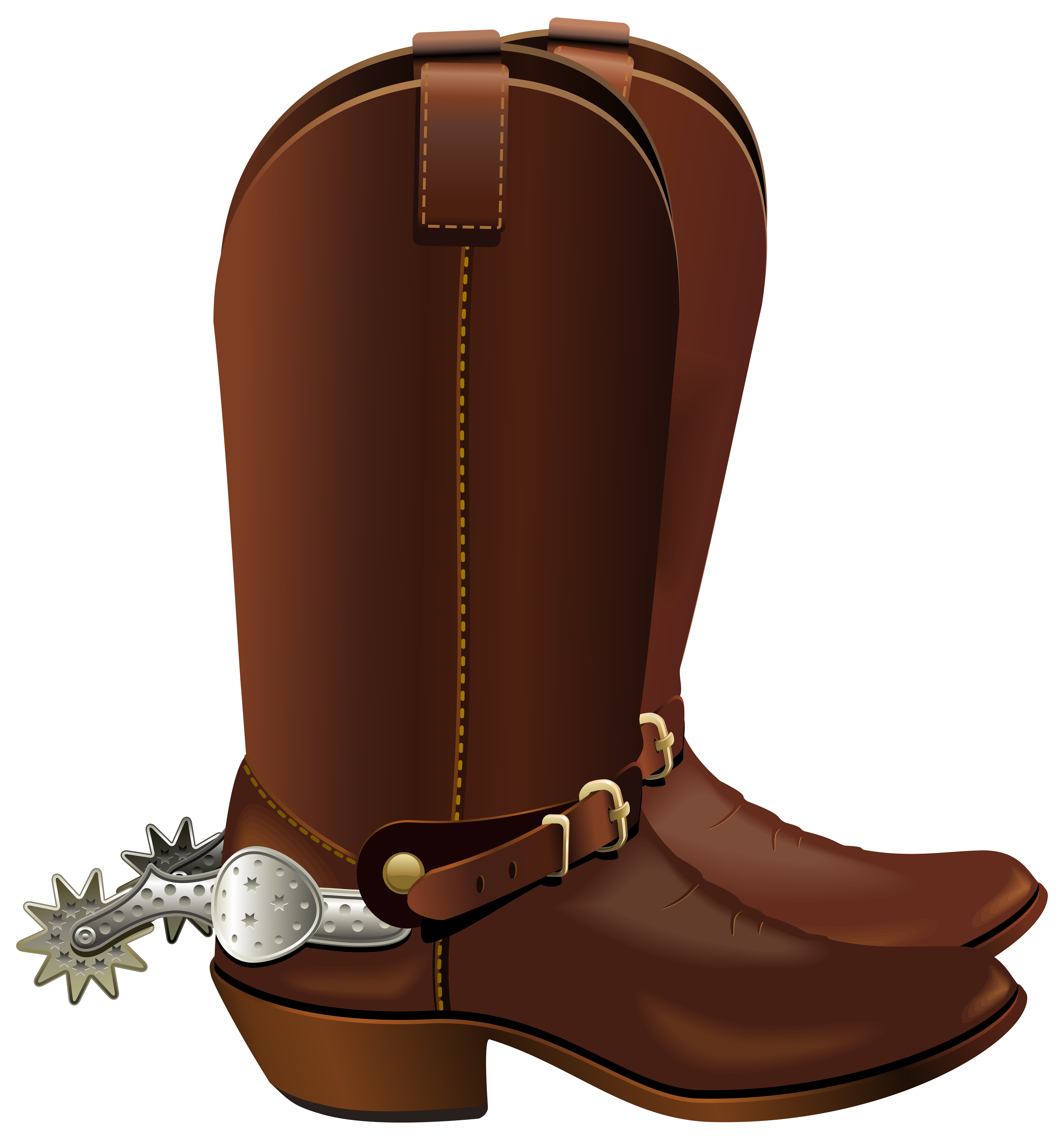 Western Boot Cliparts #2649357 - Cowboy Boots With Spurs, Transparent background PNG HD thumbnail
