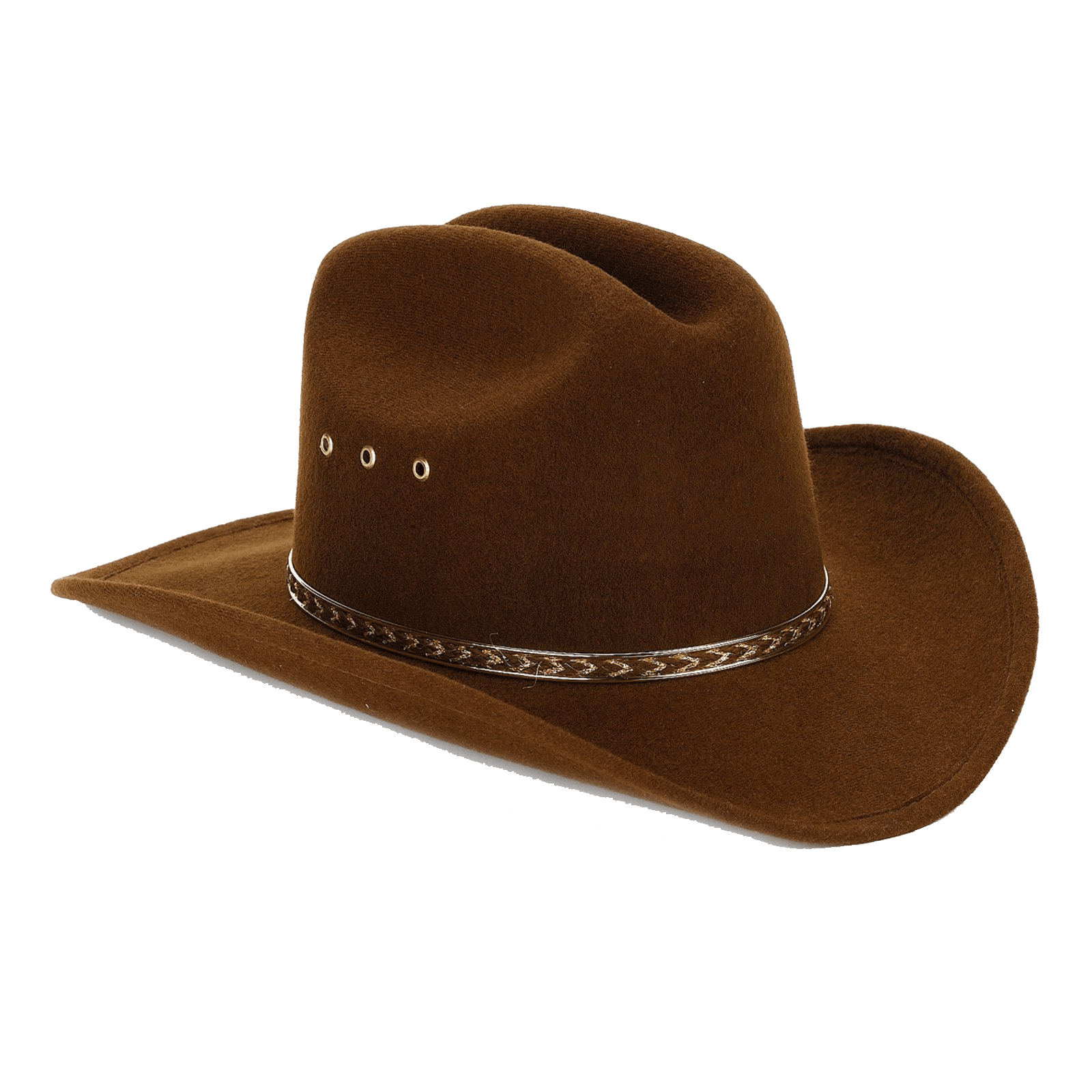 Cowboy Hat Brown Felt - Cowboy Hat, Transparent background PNG HD thumbnail