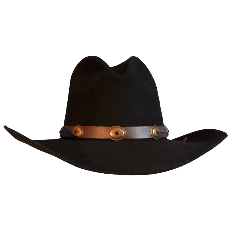 Cowboy Hat Png Black Wool Felt. - Cowboy Hat, Transparent background PNG HD thumbnail