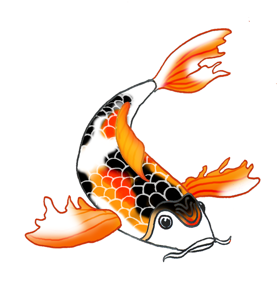 Pin Japan Clipart Coy Fish #6 - Coy, Transparent background PNG HD thumbnail