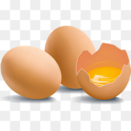Fresh Eggs And Broken Egg Vector, Food, Ingredients, Egg Png And Vector - Cracked Egg, Transparent background PNG HD thumbnail