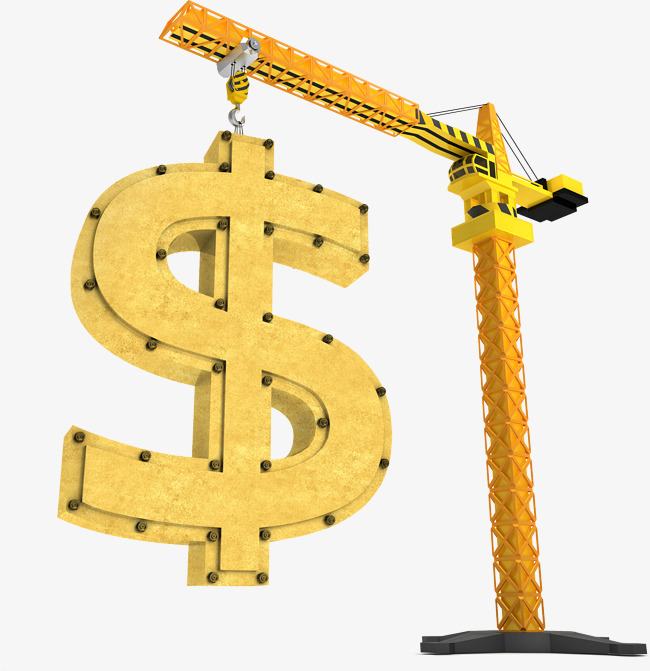 Free Hd Crane To Pull The Material Dollar, Crane, Dollar, Business Free Png And Psd - Crane, Transparent background PNG HD thumbnail