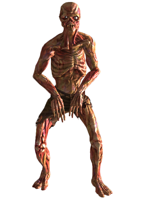 Feral Ghoul.png - Creature, Transparent background PNG HD thumbnail