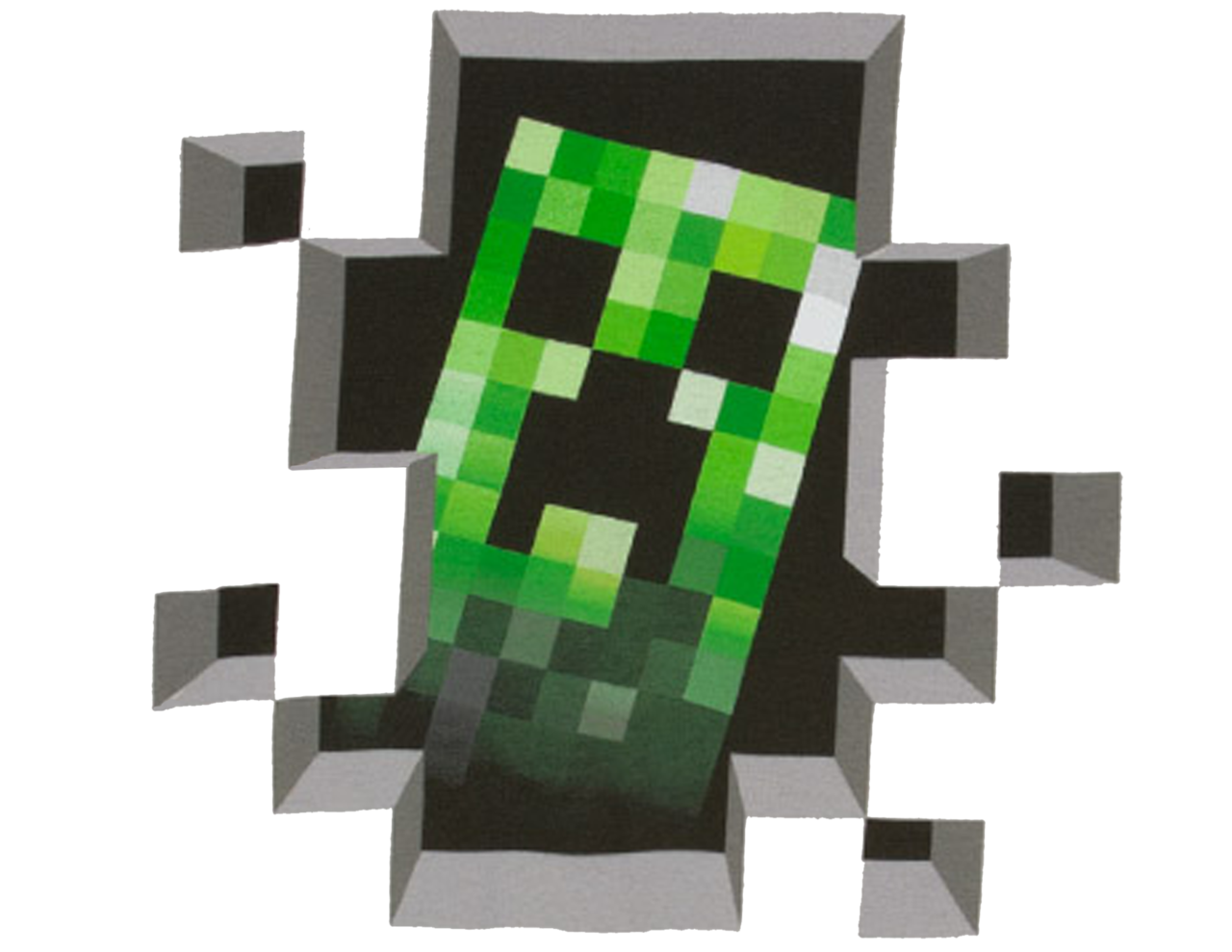 Creeper Transparent Png - Minecraft, Transparent background PNG HD thumbnail