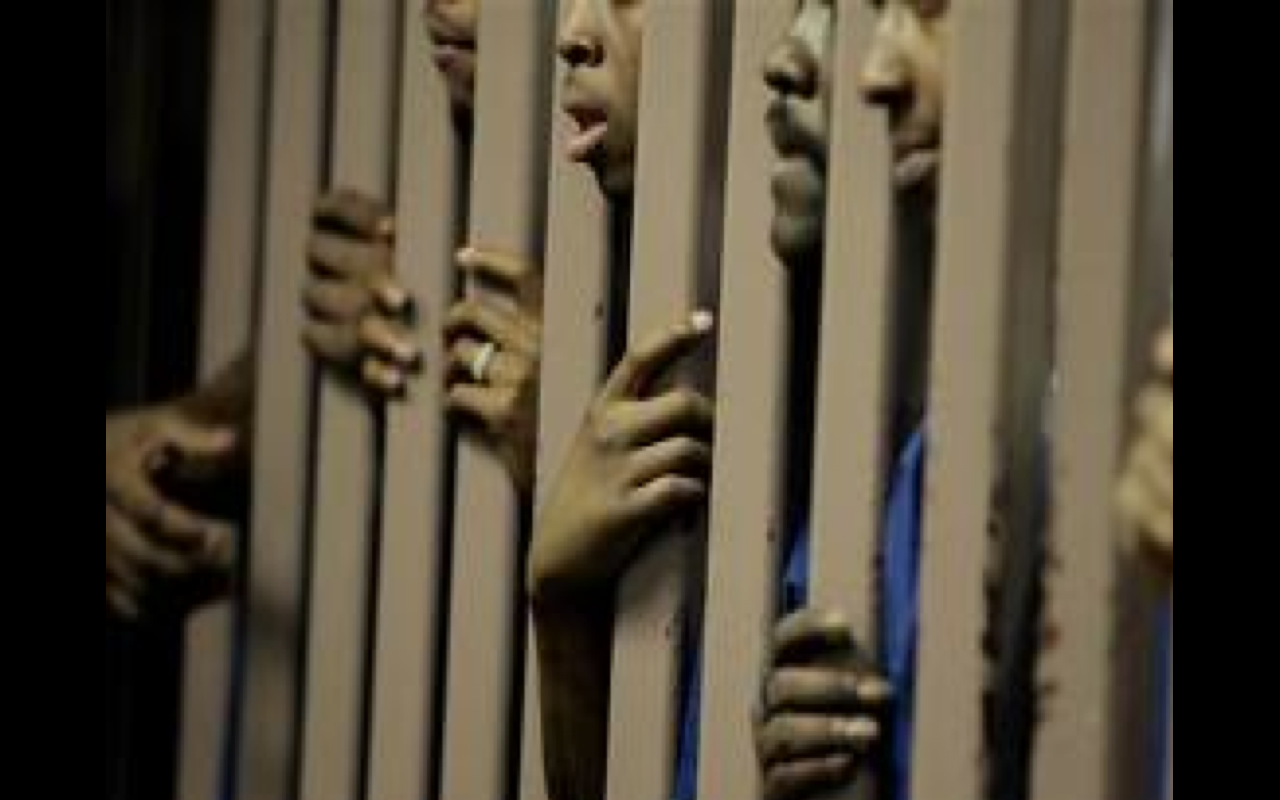 Criminal Behind Bars Png - Incarcerated Africans, Transparent background PNG HD thumbnail