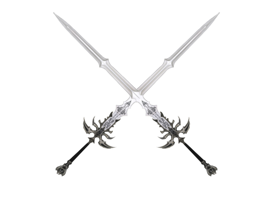 crossed swords