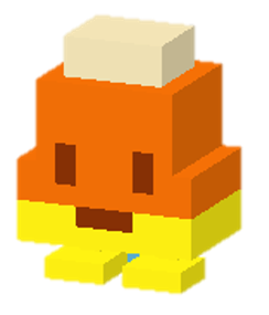 File:candy Corn.png - Crossy Road, Transparent background PNG HD thumbnail