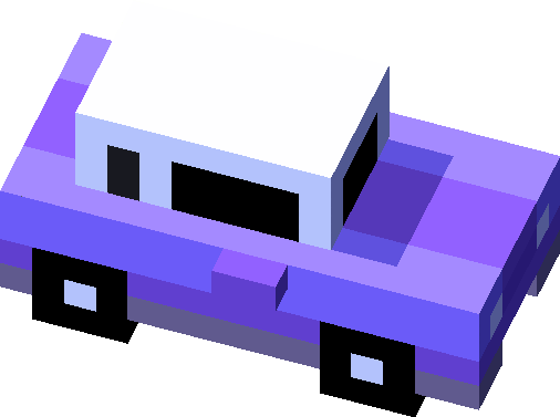 File:purple Car.png - Crossy Road, Transparent background PNG HD thumbnail