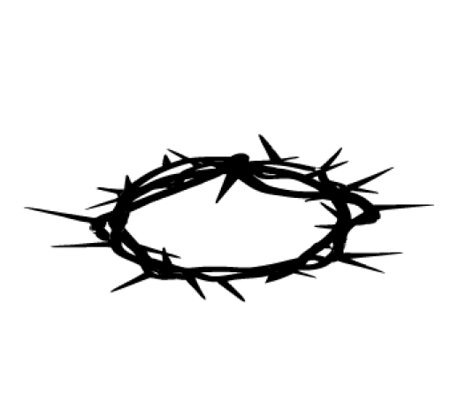 Crown Clipart Jesus #1 - Crown Of Thorns, Transparent background PNG HD thumbnail
