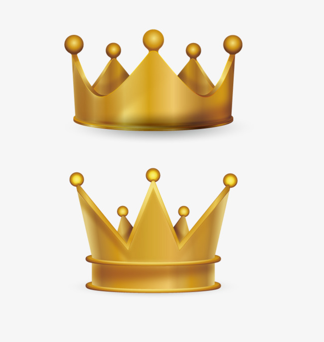 Vector Noble Crown, Hd, Vector, Golden Png And Vector - Crown, Transparent background PNG HD thumbnail