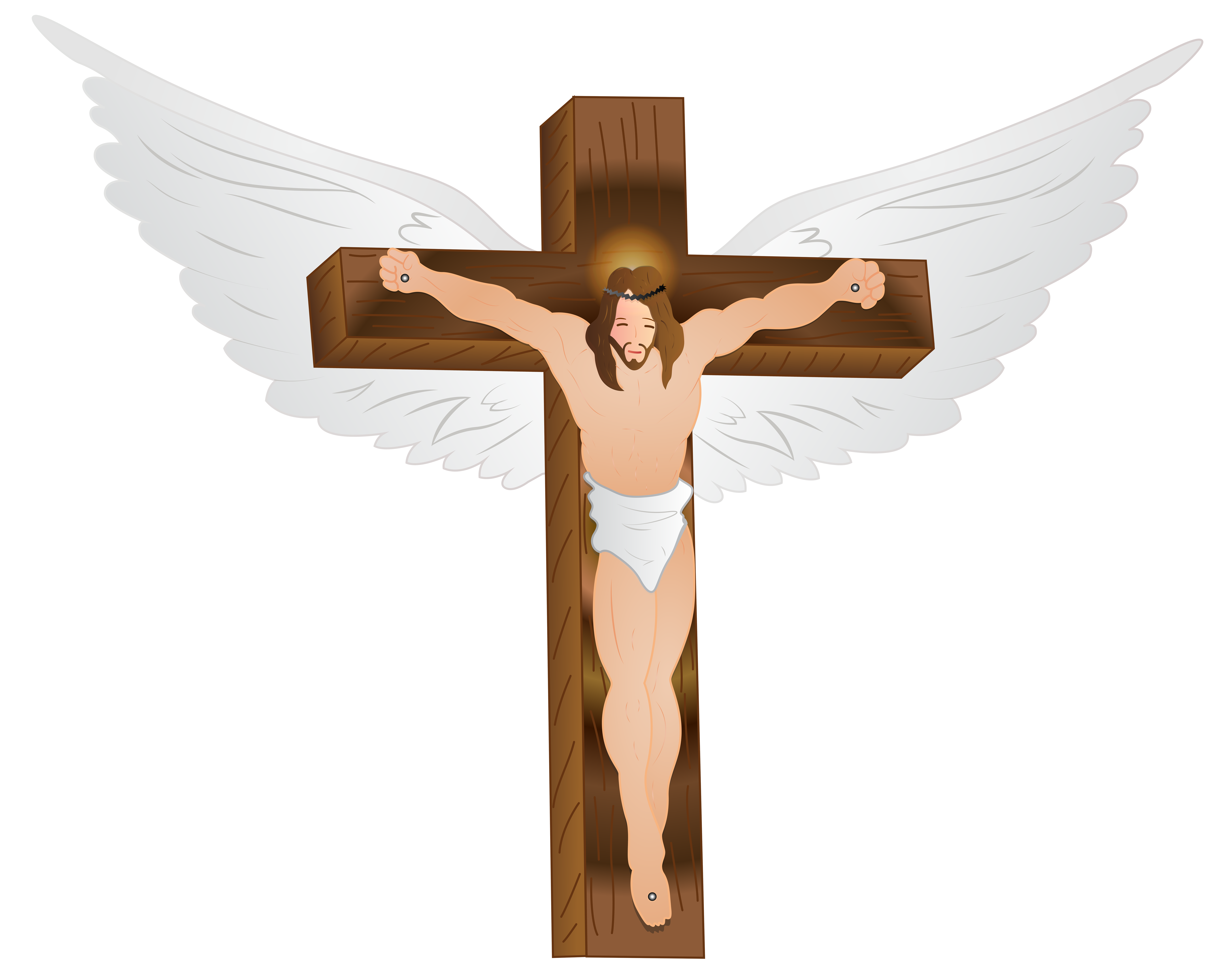 Jesus Christ On The Cross Png Clip Art Image. - Crucifix, Transparent background PNG HD thumbnail