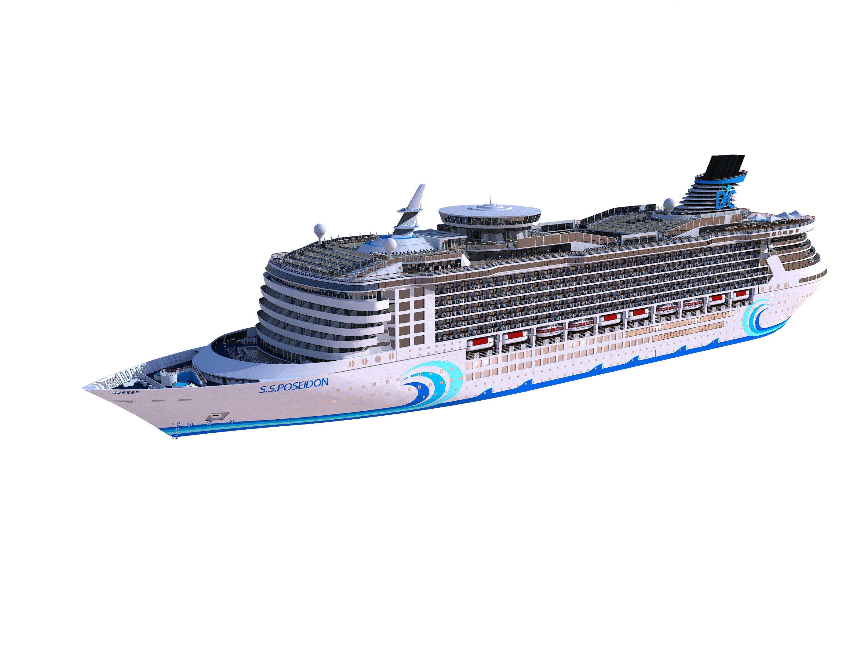 Cruise Ship Png Picture - Cruise Ship, Transparent background PNG HD thumbnail