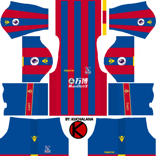 Crystal Palace F.c. Kits 2017/2018   Dream League Soccer - Crystal Palace Fc, Transparent background PNG HD thumbnail