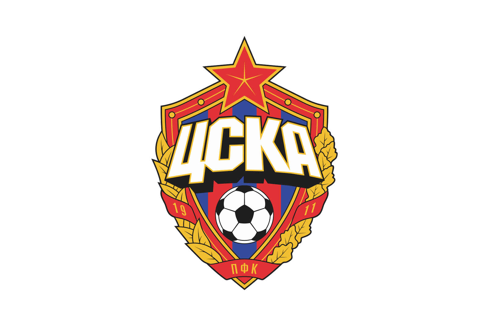 CSKA MOSCOW VECTOR LOGO - Csk