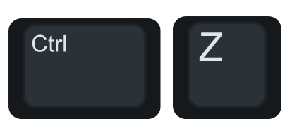 Control Z Is The Undo Key. Itu0027S Fairly Easy To Accidentally Type Over The Values In A Cell Or Drag A Cell To The Wrong Place. - Ctrl Key, Transparent background PNG HD thumbnail