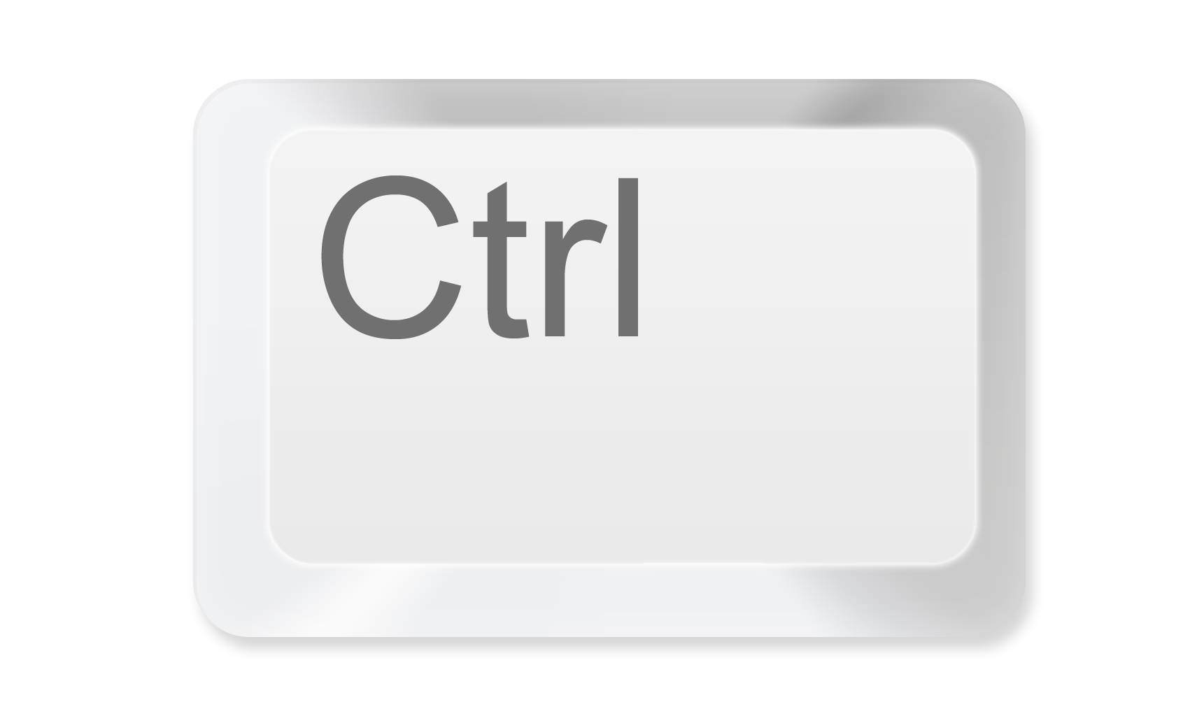 Ctrl Icon - Ctrl Key, Transparent background PNG HD thumbnail