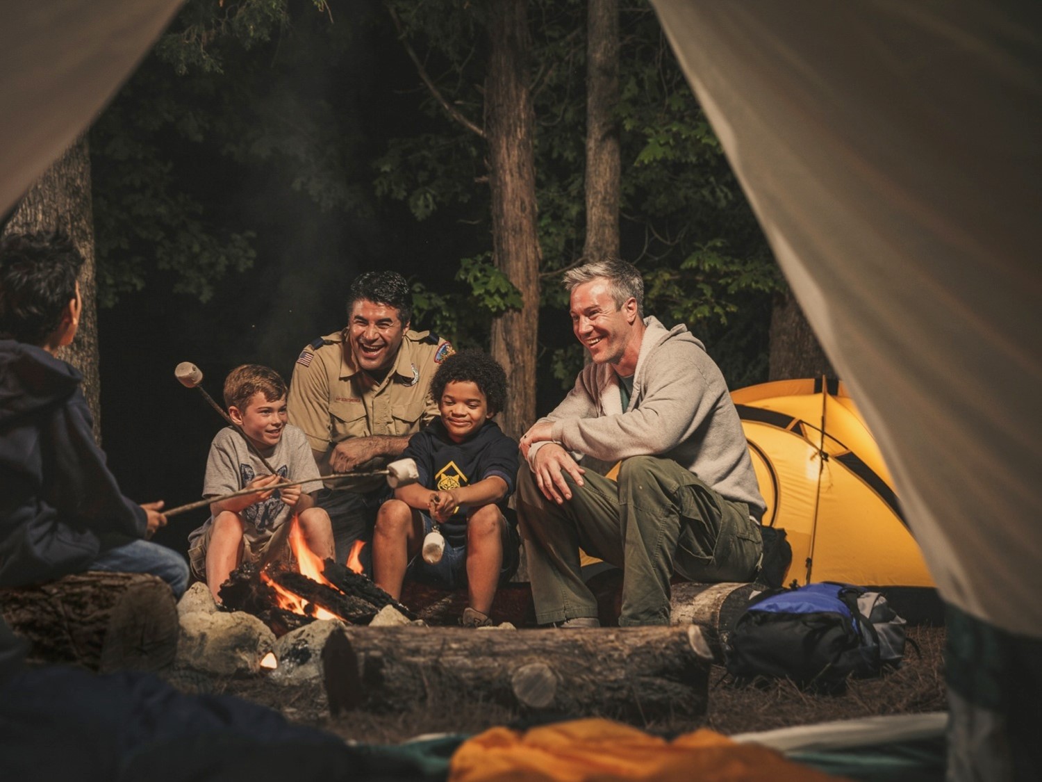 Cub Scout Camping - Cub Scout Camping, Transparent background PNG HD thumbnail