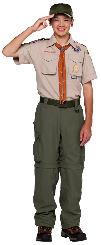 Boy Scouts - Cub Scout Uniform, Transparent background PNG HD thumbnail