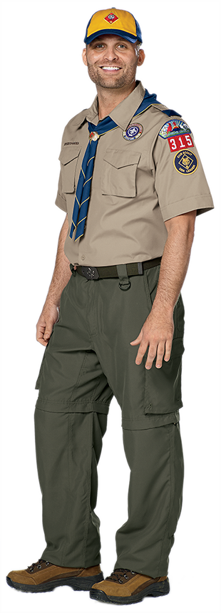 Cub Scout Leaders - Cub Scout Uniform, Transparent background PNG HD thumbnail