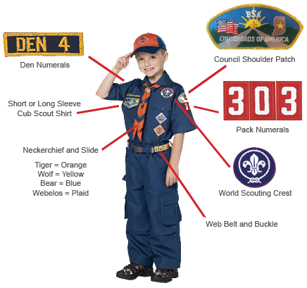 *note: The Lion Cub Uniform For Kindergartners Consists Of A T Shirt And Hat. Please Contact Your Den Leader Or Any Council Scout Shop For More Information. - Cub Scout Uniform, Transparent background PNG HD thumbnail