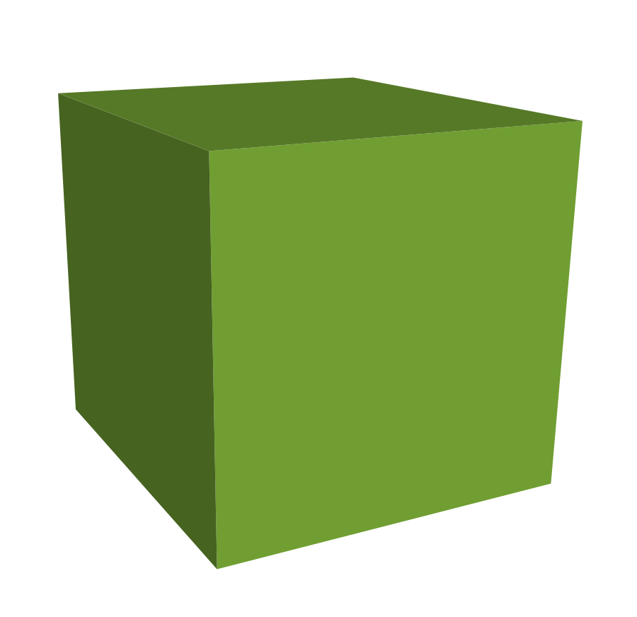 Green Cube Clip Art - Cube, Transparent background PNG HD thumbnail