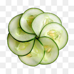 Fresh Cucumber Slices, Flower, Cucumber Slices, Vegetables Png Image - Cucumber, Transparent background PNG HD thumbnail