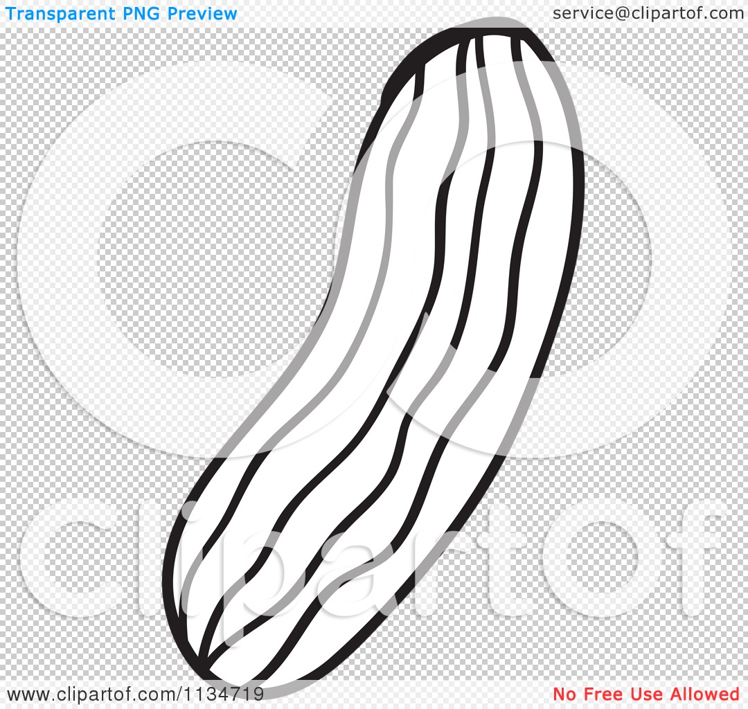 Png File Has A Hdpng.com  - Cucumber Black And White, Transparent background PNG HD thumbnail