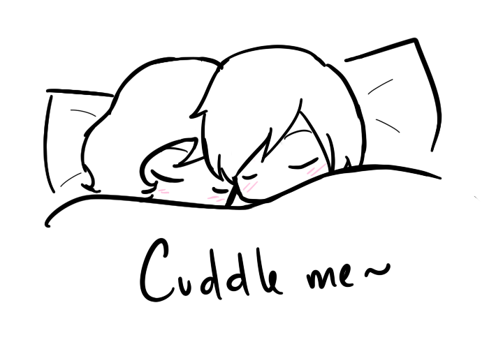 Cuddle Me By Tinachan90 Hdpng.com  - Cuddle, Transparent background PNG HD thumbnail