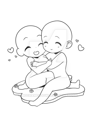 Cuddle Ych: Sold By Mochameadow Hdpng.com  - Cuddle, Transparent background PNG HD thumbnail