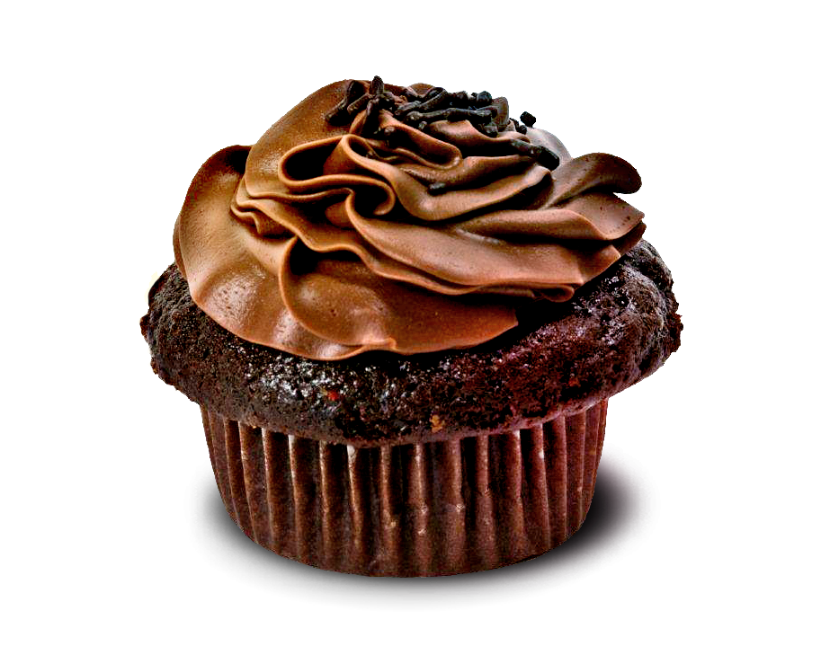 Chocolate Overload - Cupcake, Transparent background PNG HD thumbnail