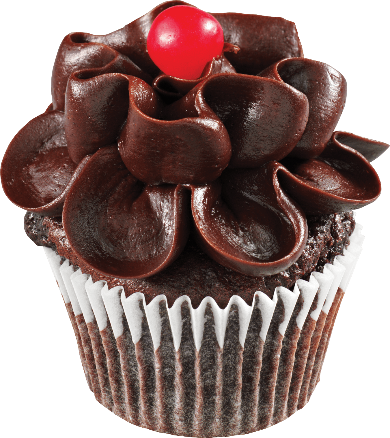 Cupcake Chocolate - Cupcake, Transparent background PNG HD thumbnail