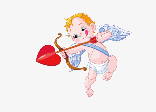 Cupid, Vector Arrows, Vector Free Png And Vector - Cupid, Transparent background PNG HD thumbnail