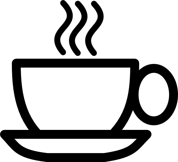 Coffee Cup Clipart.. Hdpng.com Coffee Clipartclipart Black And Whitecoffee Hdpng.com  - Cups Black And White, Transparent background PNG HD thumbnail