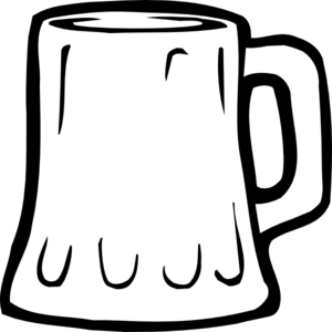 White tea Coffee Teacup Clip 