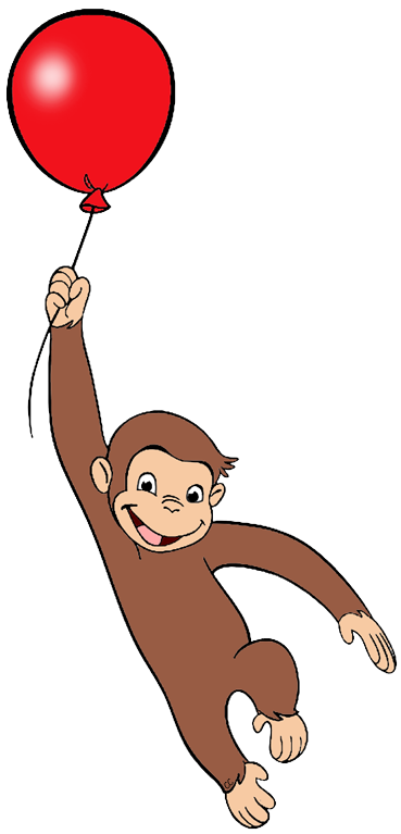 Curious George Png Hd - Www.cartoon Clipart.co Amp Images Curious George Balloon.png, Transparent background PNG HD thumbnail