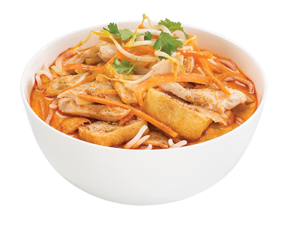 Curry Laksa (Chicken) - Chicken Curry, Transparent background PNG HD thumbnail