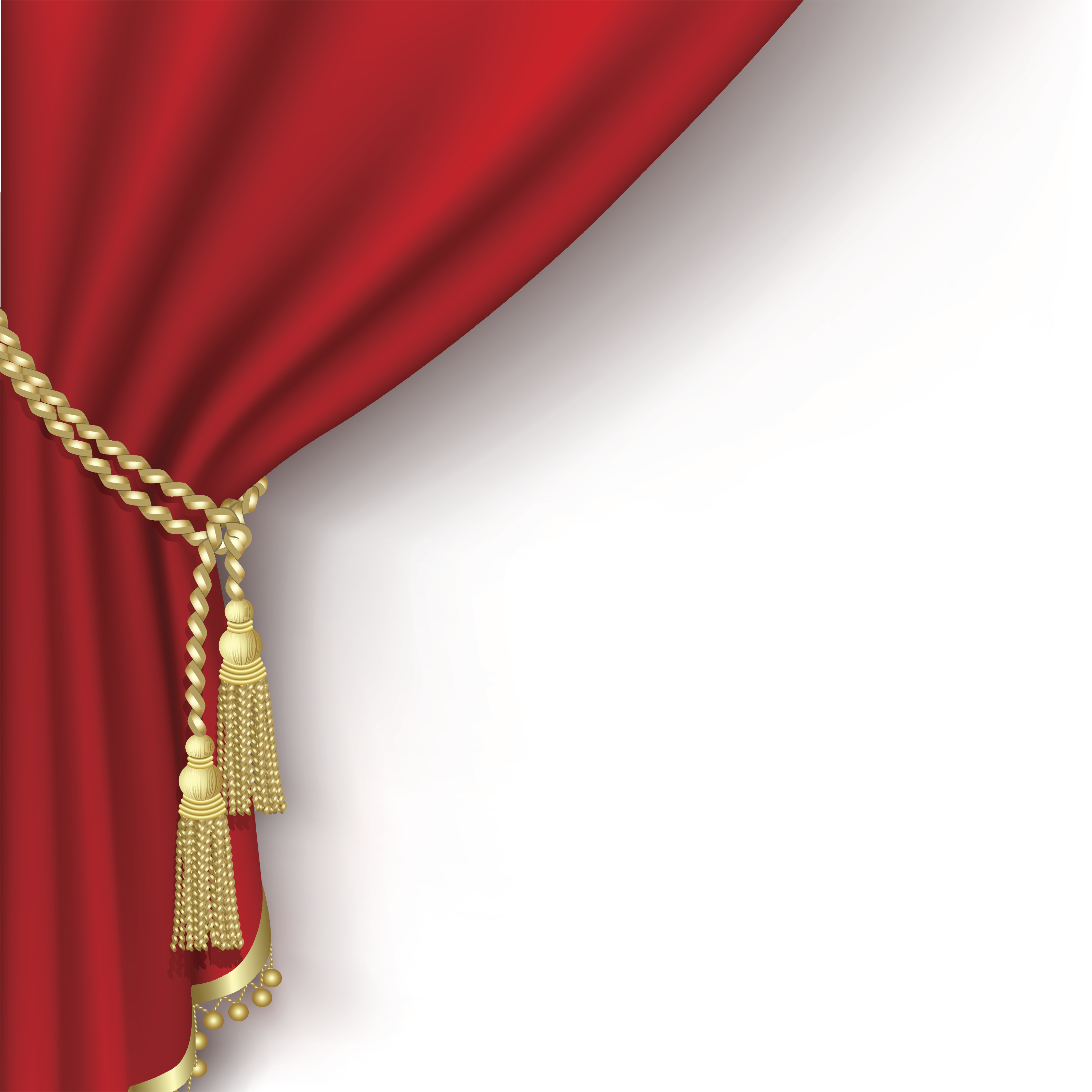 Pin Curtain Clipart Maroon #6 - Curtain, Transparent background PNG HD thumbnail