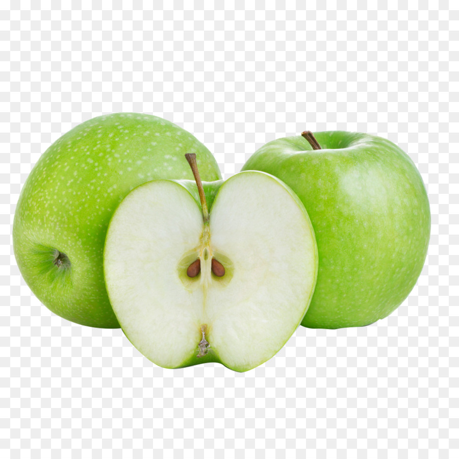 Fruit Apple Granny Smith Food   Fresh Cut Apple - Cut Apple, Transparent background PNG HD thumbnail