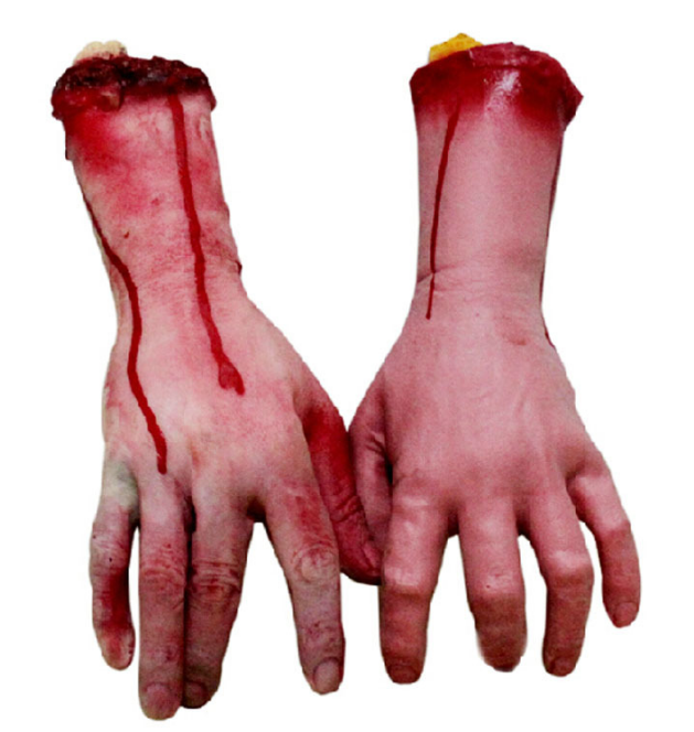 1Pc Horror Trick Toy Scary Prop Latex Stump Bloody Cut Hand Bone Halloween Gift Practical Joke Rubber Artificial Broken Hand Gyh In Gags U0026 Practical Jokes Hdpng.com  - Cut Finger, Transparent background PNG HD thumbnail
