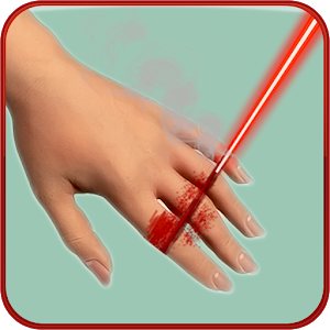Laser Cut Finger Prank - Cut Finger, Transparent background PNG HD thumbnail