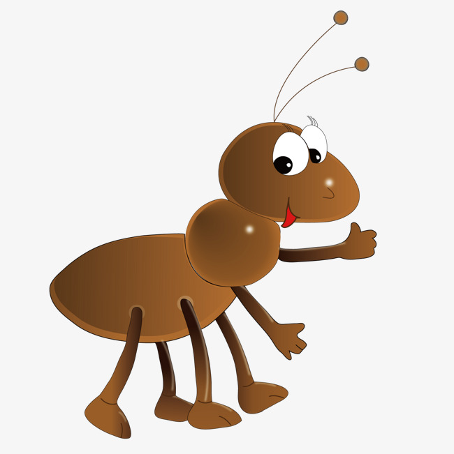 Cute Ants, Lovely, Ant, Cartoon Png And Vector - Cute Ant, Transparent background PNG HD thumbnail
