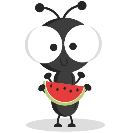Picnic Ant Svg Cutting File Ant Svg Cut File Summer Svg Cuts Summer Scal Files For - Cute Ant, Transparent background PNG HD thumbnail